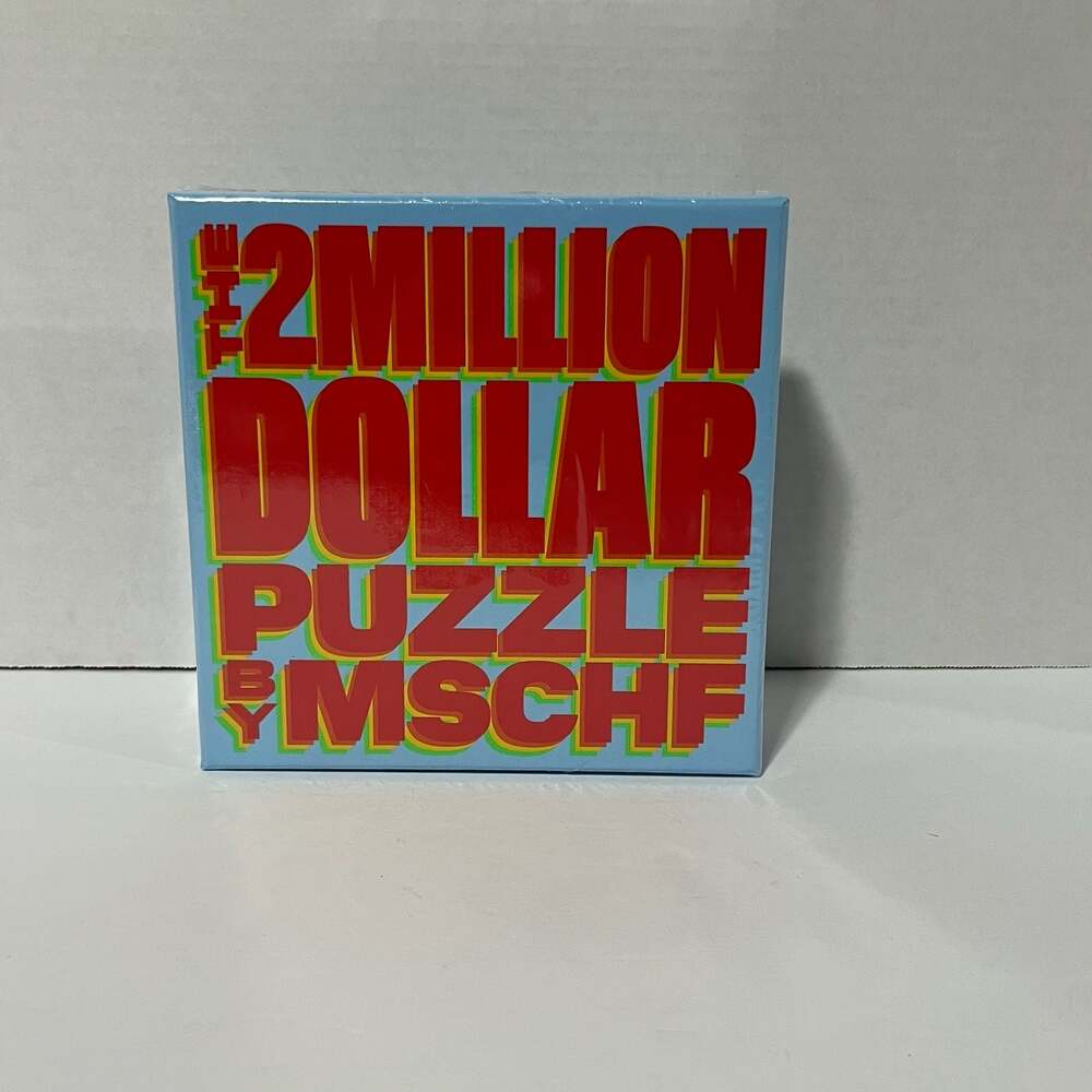 The 2 Million Dollar Puzzle by MSCHF 500-Piece Jigsaw Puzzle
